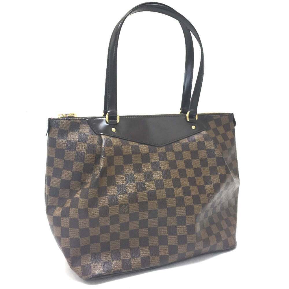 LOUIS VUITTON Authentic Brown Damier Shoulder Bag